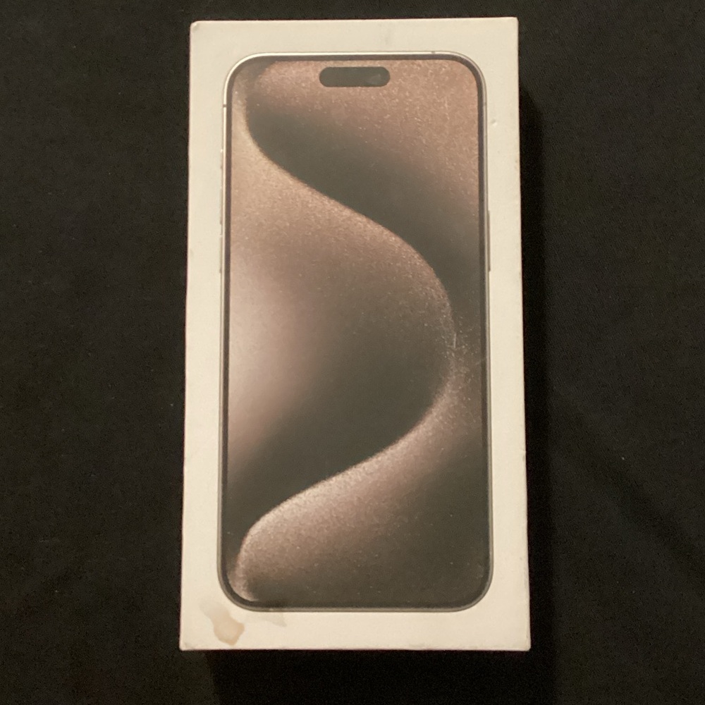 Apple iPhone 15 Pro Max - BOX ONLY (no phone!!!)